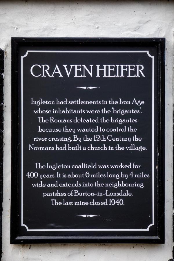 מלון אינגלטון Craven Heifer Ingleton מראה חיצוני תמונה